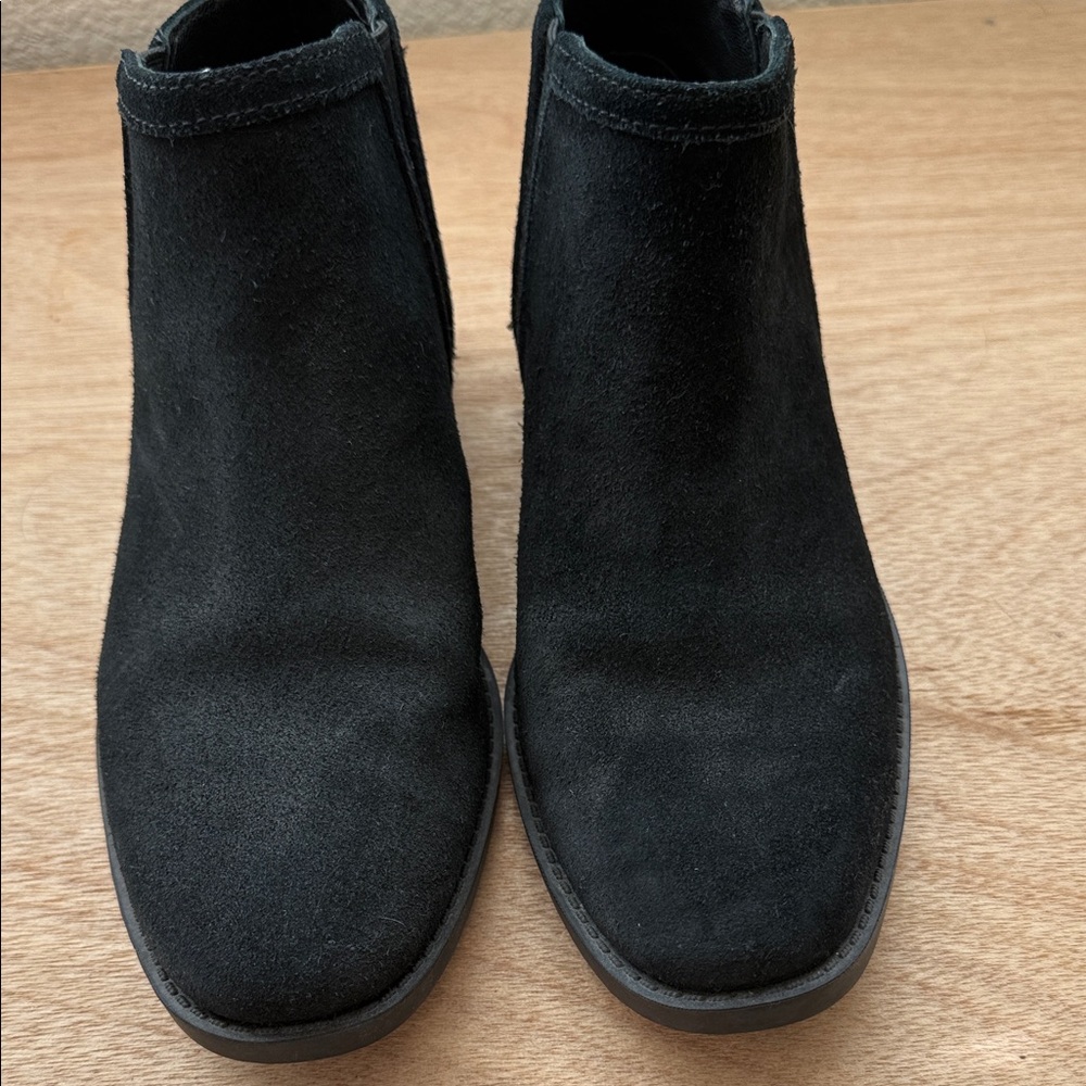 UGG Women's Black Suede Booties - Picture 2 of 6